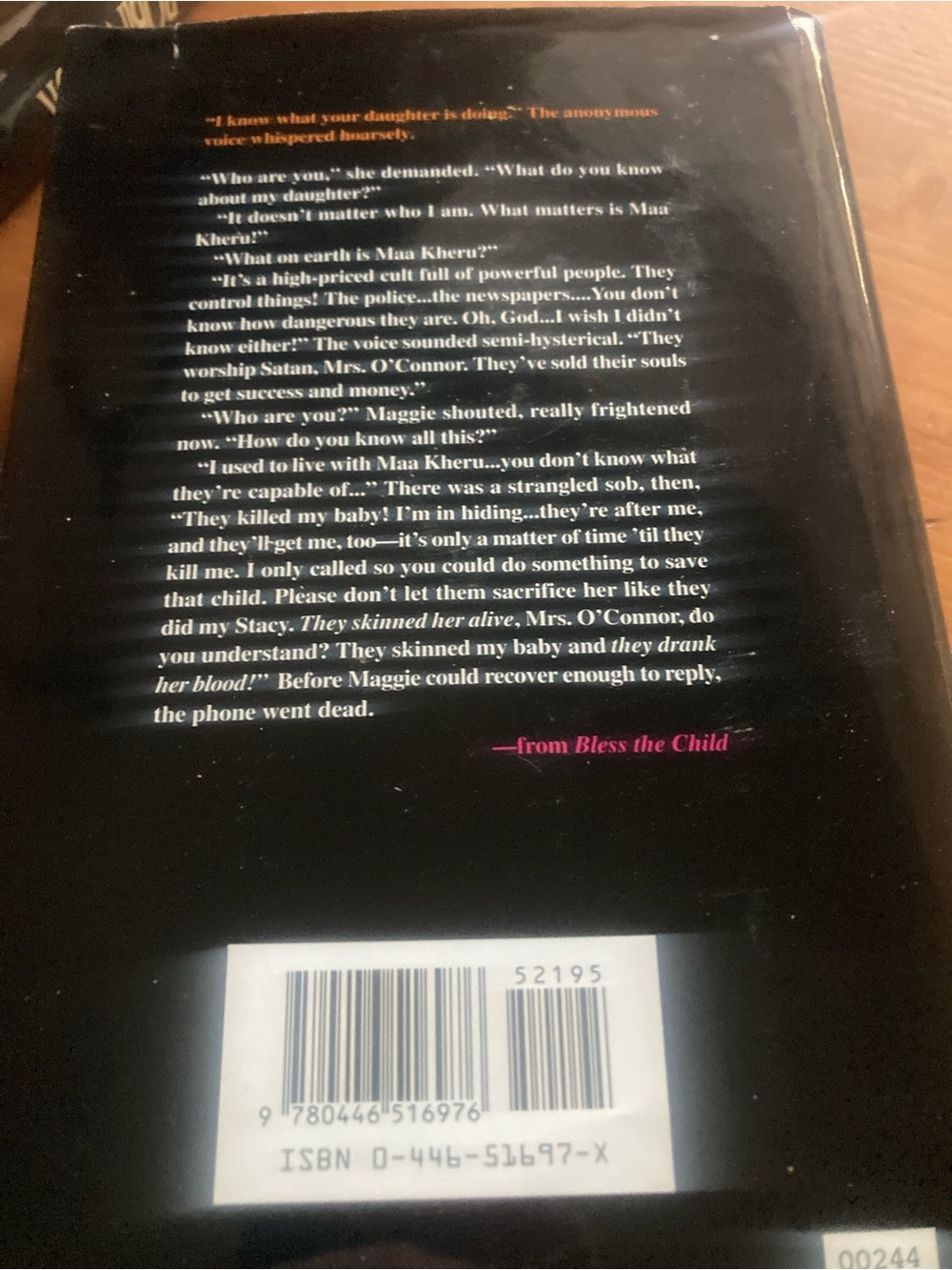 Bless the Child by Cathy Cash Spellman - Hard cover Novel - Picture 6 of 6